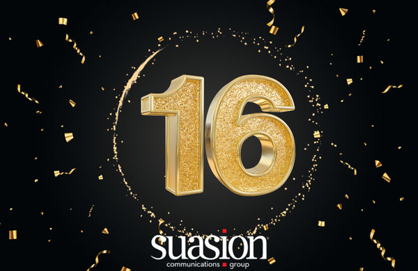 Suasion Turns 16